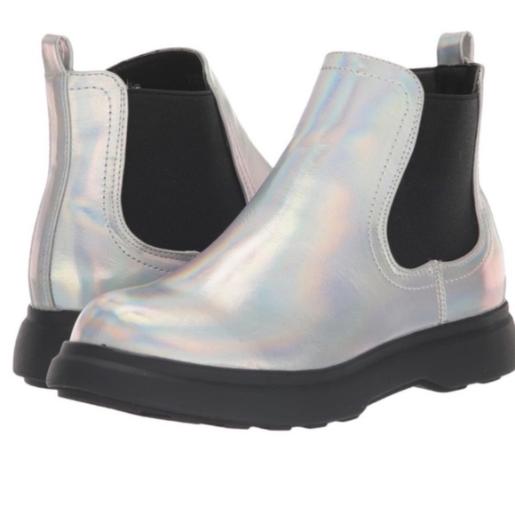 Dolce Vita Girls Cole Metallic Chelsea Boot NEW - Picture 1 of 7